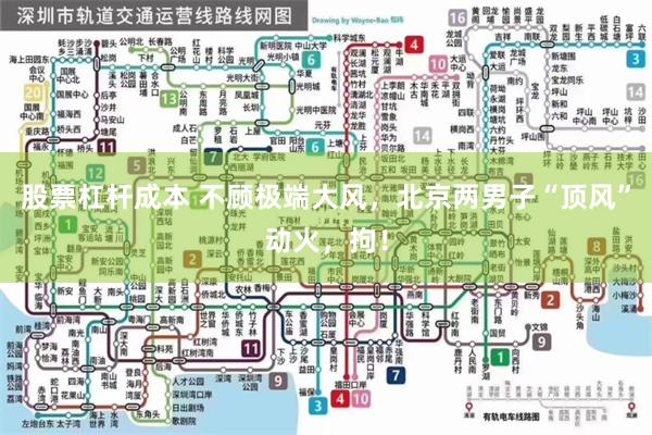 股票杠杆成本 不顾极端大风，北京两男子“顶风”动火，拘！